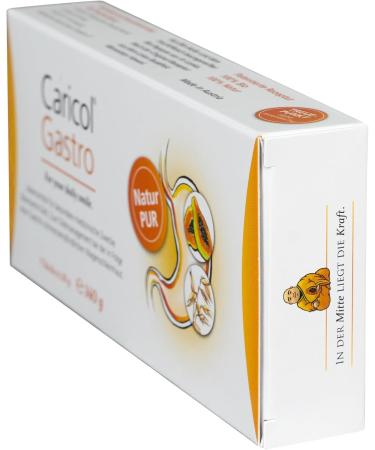 Caricol Gastro | 100% Natural Papaya & Biotin Supplement | Supports Gastric Mucosa | 7 Sticks x 20g | International Shipping Available - Buy Online on GoSupps.com