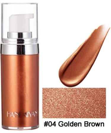 Body Luminizer Liquid Moisturizing Glow Body Highlighter | 0.7 oz Body Luminizer Collocation Highlighter Powder for Lasting Makeup Sritob 4# - Buy Online on GoSupps.com