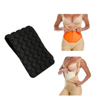 Abdominal Compression Board for Post-Liposuction Recovery | Foam Protector & Tuck Flattening | Black - Buy Online on GoSupps.com