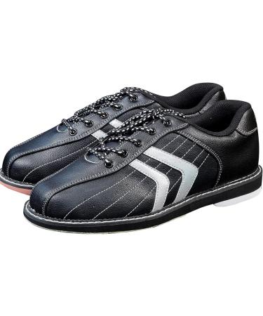 VEACAM Lightweight Breathable Bowling Shoes - Women's Men's Athletic Shoes - Casual Walking Shoes 8 Black - Buy Online on GoSupps.com