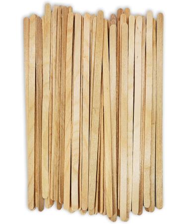 50 Pack of 7 Inch Wood Paint Stain Resin Epoxy Mixing Stir Sticks - Ideal for DIY Projects - Buy Online on GoSupps.com