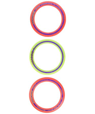 Aerobie Sprint Flying Ring, 10" Diameter, Assorted Colors, Set of 3