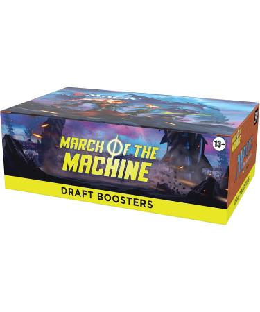 Magic The Gathering March of the Machine Draft Booster Box - 540 Cards - Buy Online on GoSupps.com