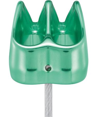 Petzl Verso Belay Device - Compact & Lightweight for Climbing & Rappelling | Green - Buy Online on GoSupps.com
