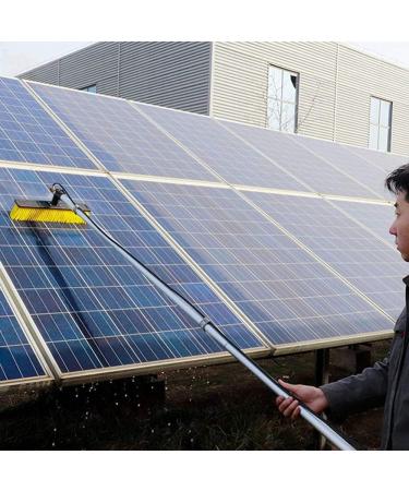 5-12M Window Cleaning Pole Photovoltaic Panel Cleaning Tool Extendable Cleaner for Trucks Windows Washing Multi-Purpose Water Spray Brush Brush/7.5M - Buy Online on GoSupps.com