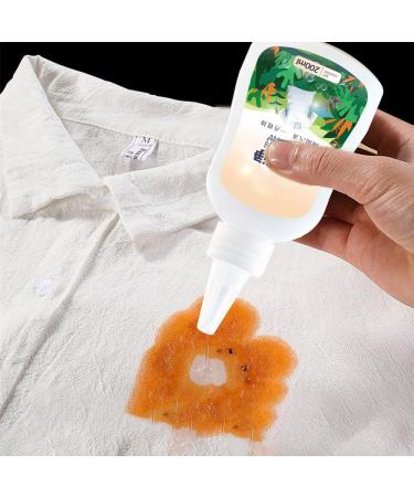 Garment Stubborn Stain Cleaner 200ML Active Enzymes for Clothes Cleaning White Shirt Guardian Stain Remover for Clothes (Color : 2pcs) - Buy Online on GoSupps.com