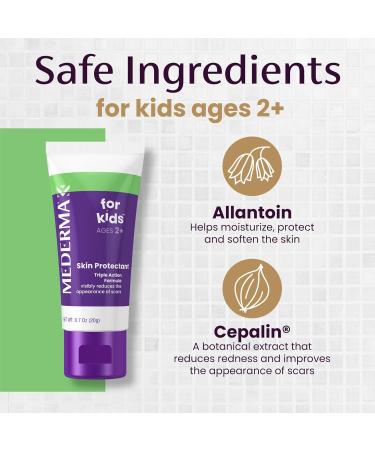 Mederma Scar Gel for Kids 0.70 Oz - Pediatrician Recommended, Reduces Scars, Kid Friendly Grape Scent - Buy Now! - Buy Online on GoSupps.com