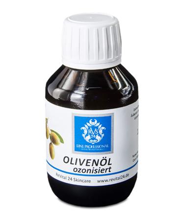 Revital ozonized olive oil native stable 100ml Pure olive oil from Sicily Ripe harvested cold-pressed Natural oil + oxygen-rich ozone Skin oil universal for face body