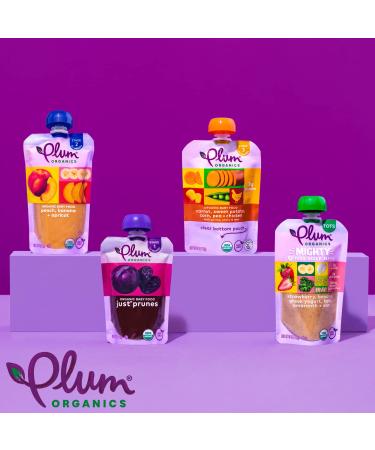 Plum Organics Baby Food Pouch Variety Pack | Mighty 4 | 4oz | 18 Pack | Organic Squeeze for Babies, Kids, & Toddlers - Buy Online on GoSupps.com