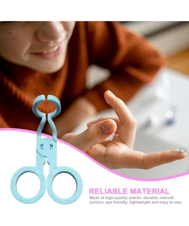 Invisible Lens Wearing Aids Invisible Applicator and Remover | Soft Invisible Lenses Remover and Insertion Tool Invisible Lens Wearing Aids Application Tool Invisible Lens Tweezers Blue - Buy Online on GoSupps.com