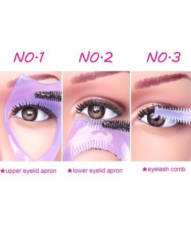 Hotop Mascara Shield Applicator: Plastic Eyelash Tool - 4 Colors (8 Pieces) - Buy Online on GoSupps.com