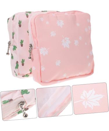 ABOOFAN Women's Bricken 6-Piece Mini Zipper Pocket Bag - Stylish Menstrual Pillow Holder & Handbag Organizer for Travel - Buy Online on GoSupps.com