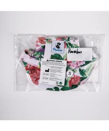 Shop Pawaboo Dog Baseball Cap - Adjustable Sun Protection Hat with Ear Holes for Pets | Floral Violet XL - Buy Online on GoSupps.com