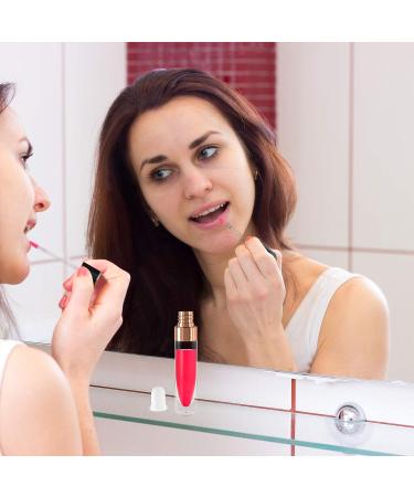 10 Pack RONRONS 6.4ml Empty Lip Gloss Bottles - Refillable, White, Wand Tip - Travel Size Lip Oil Vials for DIY Makeup - Buy Online on GoSupps.com