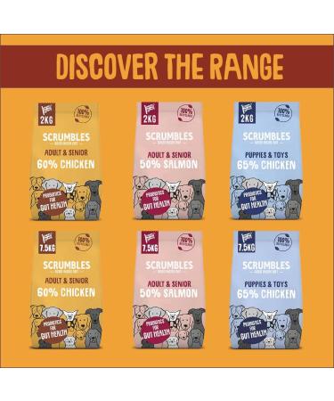 Scrumbles Dry Dog Food with Fresh Chicken 2 kg (Pack of 1) package may vary - Buy Online on GoSupps.com