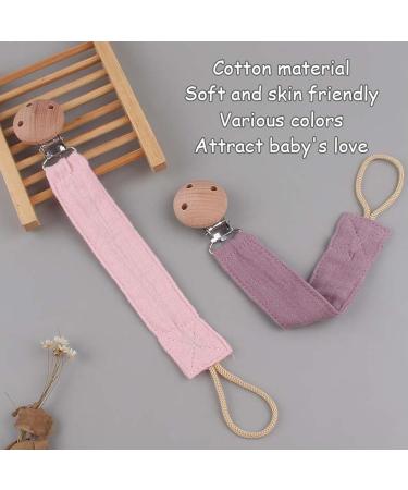 Buy Baby Pacifier Clip - Dark Gray Leash for Boys & Girls | Compatible with Most Brands | 1 Pack Pacifier Holder - Buy Online on GoSupps.com