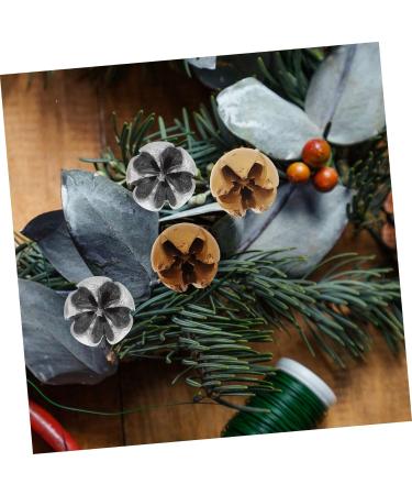 HOMSFOU 175 Pcs Christmas Wreath Decoration Red Berries Pine Needles Fake Fruit Home Decor Bouquet Flower Picks Diy Crafts Photography Eucalyptus Fruits Dried Fruit Self Made Ornaments Assorted Colorx5pcs 2.2x2.2cmx5pcs - Buy Online on GoSupps.com