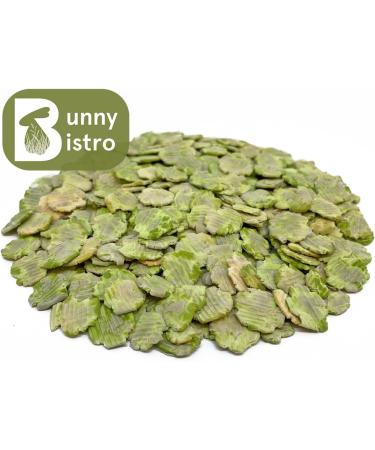Bunny Bistro Flaked Peas Dried Pea Flakes for Guinea Pigs Rabbits Small Animal Treat (1kg) 1 kg (Pack of 1) - Buy Online on GoSupps.com