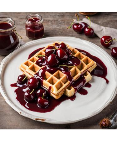 Cherry Desserts Sauce | Seductive Topping 600g - Delicia | Versatile Culinary Creations - Buy Online on GoSupps.com