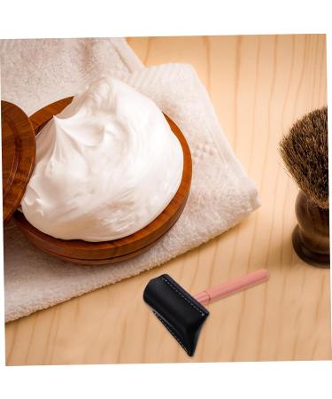 MAGICLULU 2-Piece Razor Storage Travel Case for Men - Durable PU Material Compact and Convenient - 6x4cm x 2pcs - Buy Online on GoSupps.com