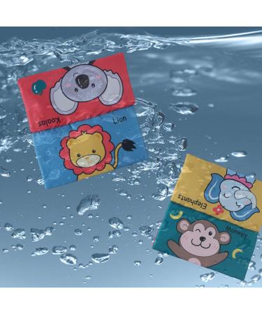 SunshineFace Baby Crackling Book & Belly Time Mirror - Soft Infant Toy with Bite Ring for Vision Development - Foldable Red Design - Buy Online on GoSupps.com