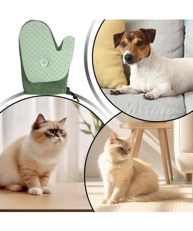  Cat Grooming Glove | Cleaning and Care Glove with Spray Function | Anti-static and Reusable for Upholstery Furniture Car Home - Buy Online on GoSupps.com
