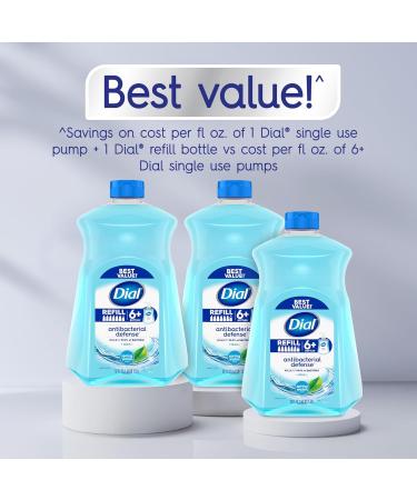 Dial Antibacterial Liquid Hand Soap Spring Water 11 Fl Oz 11 Fl Oz (Pack of 1) - Buy Online on GoSupps.com