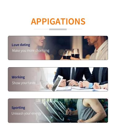 Perfume Subtle Long Lasting Eau De Parfum Fruity Beauty Products Suitable for Special Occasions Perfume Gift for Men 8.4x4.4x12cm White - Buy Online on GoSupps.com