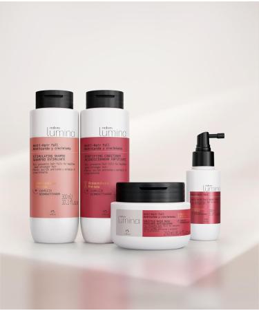 Lumina Anti-Hair Fall Conditioner - Fortify & Strengthen Hair | Vegan Hair Care | 10.1 fl oz - Brazilian Beauty Secrets - Buy Online on GoSupps.com