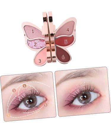 DOITOOL 1pc Eyeshadow Palette Makeup Blush Cream Eyeshadow Portable Eyeshadow Plate Cosmetic Lighter Woman 1 count (Pack of 1) As Shown 4 - Buy Online on GoSupps.com