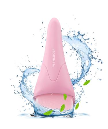 Ice Roller for Face & Eye Ice Face Roller Massager Facial Skin Care Tools for Reduce Puffiness Migraine Pain Relief (Pink)