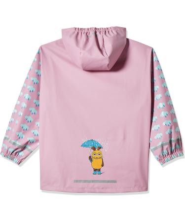Playshoes Kids Raincoat 86 Pink - Windproof and Waterproof Rainwear | The Mouse Design - Buy Online on GoSupps.com