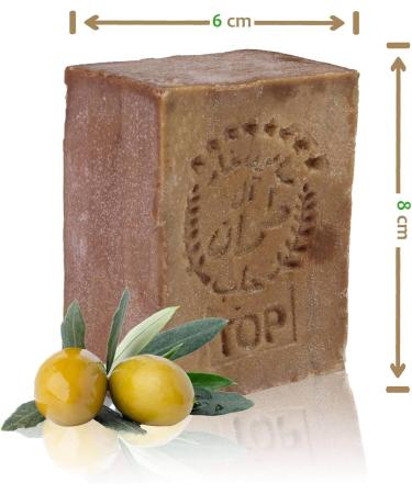  Tumelo TUMELO Aleppo Original Soap 4 x 200g (800g) 70% Olive Oil 30% Bay Berry Oil + Salvon Bag - Natural Soap - Solid Hair Soap/Shower Soap - Buy Online on GoSupps.com