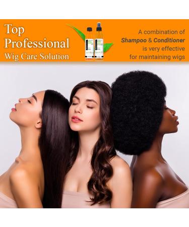 pH5 Human Hair Wig Shampoo - Adds Body & Volume, Promotes Silkiness and Shine - 7 fl oz - Buy Online on GoSupps.com