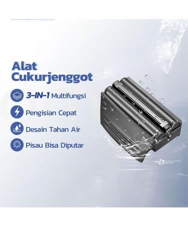 AUDOC Replacement shaving heads compatible with Remington SPF300 Replacement Shield and Trim for F4900 F5800 F7800 shavers 1 piece 1 Piece - Buy Online on GoSupps.com