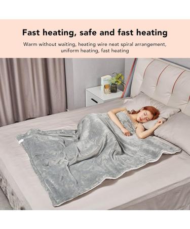 Riuulity Electric Blanket - 6 Heat Settings for Home & Office | Cozy Safe & Versatile - Buy Online on GoSupps.com