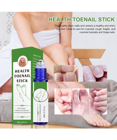  Esncddym Cracked Toenail Repair Roll On Cuticle Oil Health Toenail Stick Roller 0.3 ml Natural Soothing Softening Nail Repair Deep Penetration Nourish For Foot & Hand Care - Buy Online on GoSupps.com