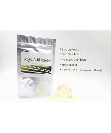Pure 99.5% Natural 100g Kojic Acid Powder - Best for Skin Brightening - Buy Online on GoSupps.com