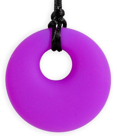 Stages Sensory Builder Circle Necklace (Pink) - Sensory & Oral Motor Stimulation, Teething, Calming & Focus - Buy Online on GoSupps.com