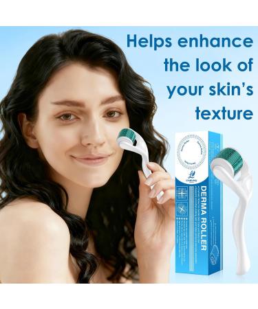 Micro 540 Titanium Microneedle Derma Roller Kit for Face, Body, Hair & Beard - Includes Storage Case & Ebooks - Buy Online on GoSupps.com
