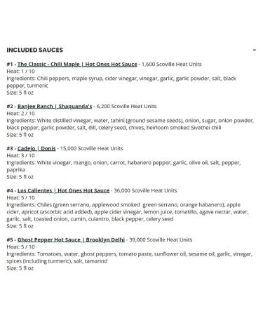 Hot Ones Season 20 Lineup Hot Sauce Challenge Kit - Ultimate Variety Pack for Spice Lovers - 5 fl oz Bottles  Natural Ingredients  Small Batch Production (10-Pack) - Buy Online on GoSupps.com