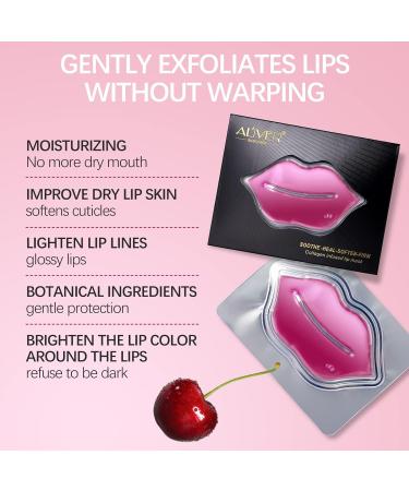 Masque l vres 10 pi ces masque l vres au collag ne masques l vres hydratants anti- ge exfoliant hydratant adapt aux l vres s ches et gerc es. - Buy Online on GoSupps.com