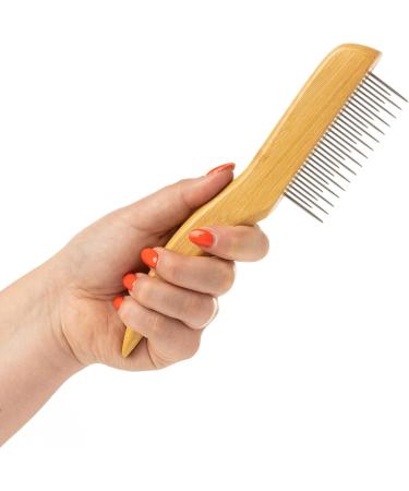 Mikki 6280024 Bamboo File Filters for Dogs & Cats | Eco-Friendly Fur Grooming Tool for All Fur Lengths - 48g - Buy Online on GoSupps.com