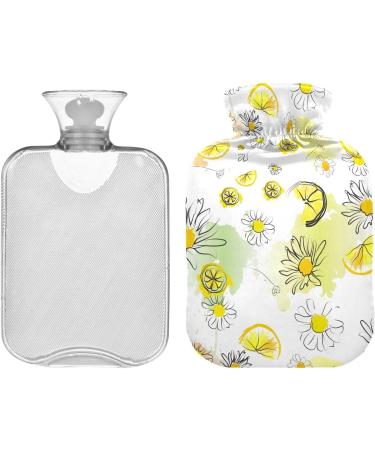 Chamomile Lemon Heat Bottle | 1L Hot Water Bottle for Pain Relief Warm Feet & Bed - Ideal Water Heating Cushion - Buy Online on GoSupps.com