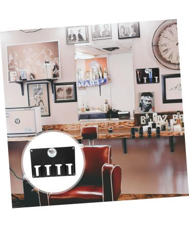 minkissy Hangers Electric Clipper Bracket wall hook rack Wall Hair Clipper Holder scissor barber station organizer wall hangers electric comb Hair Clipper Wall Holder storage box Storage - Buy Online on GoSupps.com