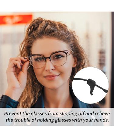 12 Pairs Silicone Anti-Slip Glasses Ear Hooks - Comfortable Holder & Bracket for Reading Glasses Accessories - Buy Online on GoSupps.com