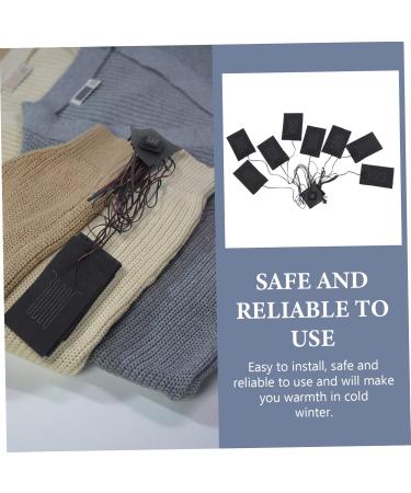 Toddmomy Heating Film Set for Clothing | Heated Cushions & Pads | USB ThermoWeste Warmer for Jackets | International Shipping Available - Buy Online on GoSupps.com