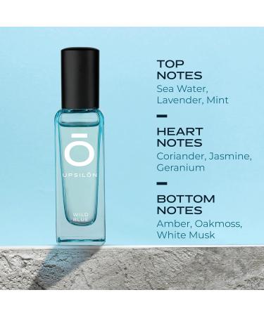 Ups'ilon Wild Blue Aqua Perfume for Men Eau De Perfume Long Lasting Fresh & Powerful Fragrance Mens Perfume Spray Travel Friendly Luxury Scent - 20ml (0.67 Fl Oz) - Buy Online on GoSupps.com
