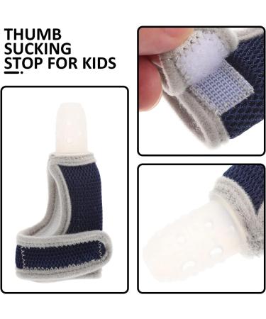 Doitool 2Pcs Toddler Finger Sucking Stop Gloves - Batting Thumb Guard | 10.5X6.5X2CM | Anti-Sucking Finger Gloves - Buy Online on GoSupps.com