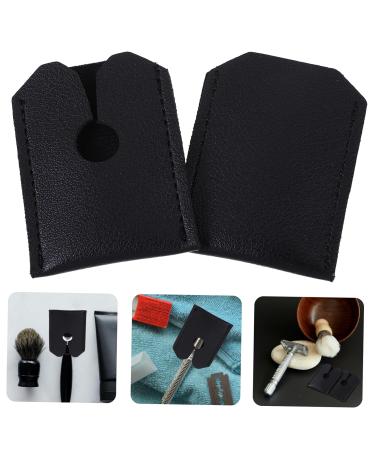 Biudeco 2-Piece Protective Cover for Manual Razors | Razor Shell & Head Storage Bag | Safety Razor Coverage & Scratch Protection - Buy Online on GoSupps.com